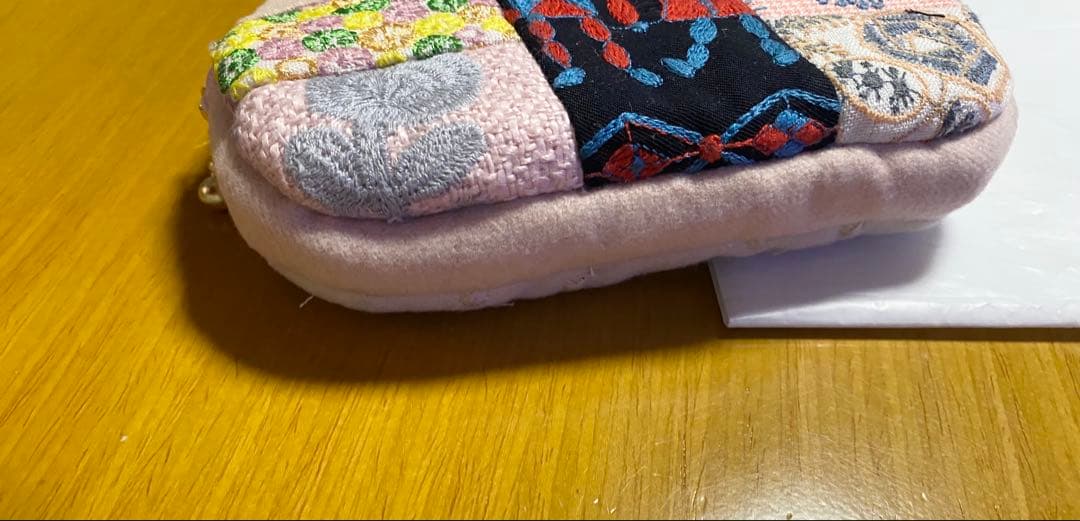 ボール　ミナペルホネン　ハンドメイド　ポーチ