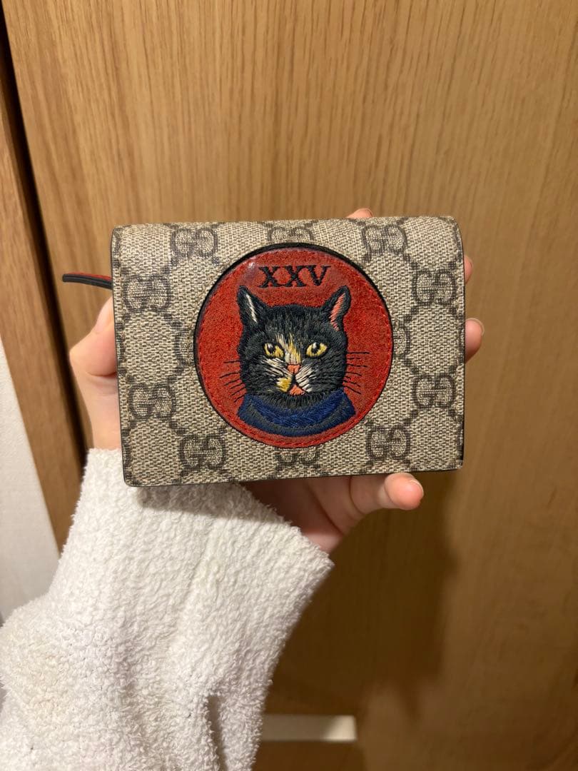 GUCCI グッチ　ミスティックキャット スプリーム 財布