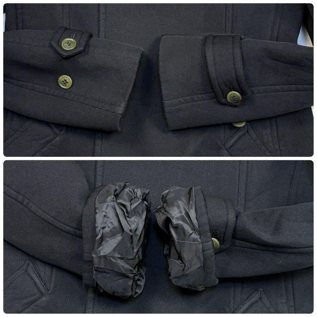 コムデギャルソン　チェスターコート　ダブルブレスト　M 黒 2004 日本製 1