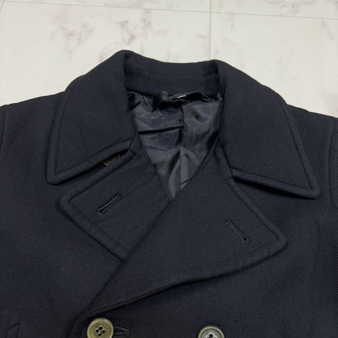 コムデギャルソン　チェスターコート　ダブルブレスト　M 黒 2004 日本製 1