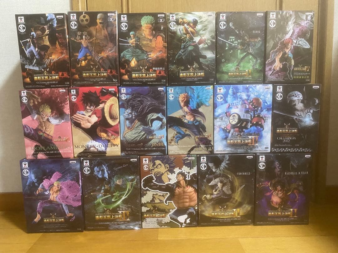 ワンピース　造形王頂上決戦　フィギュア　セット　まとめ売り