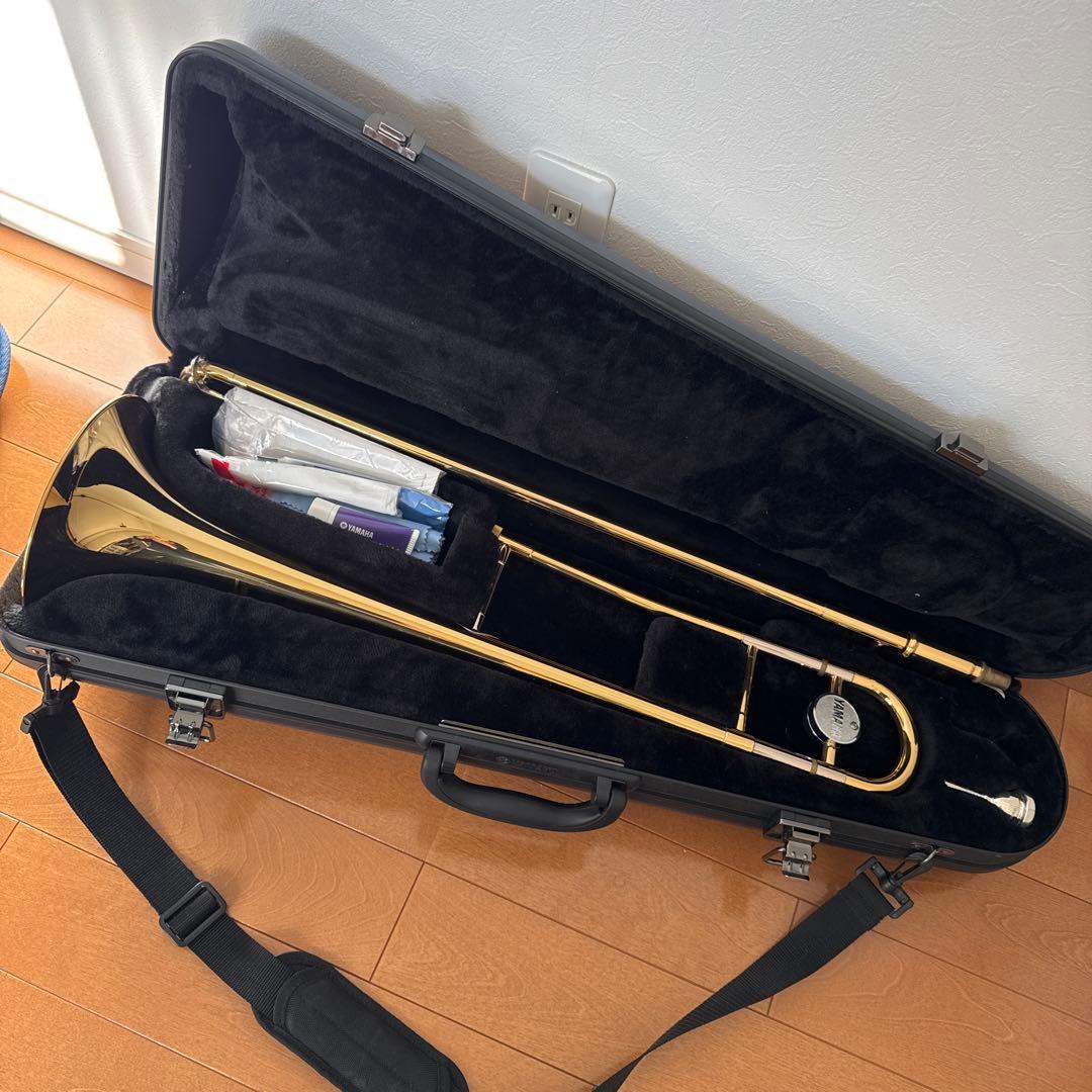 Yamaha トロンボーン 本体 ケース付き　YSL354