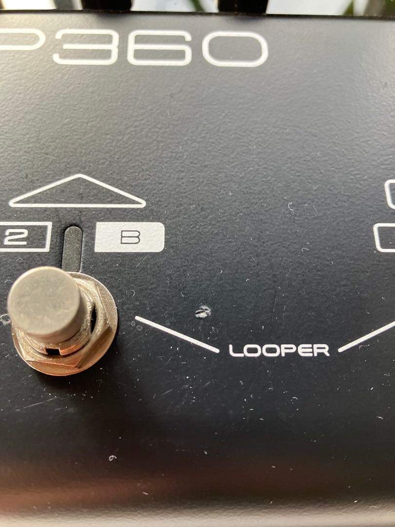 DigiTech RP360 電源アダプター付属