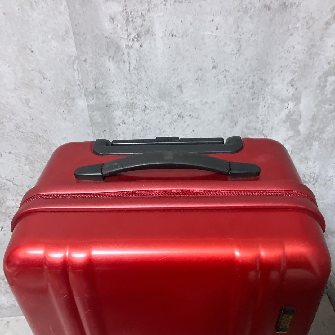 【希少】ゼロハリバートン キャリーケース 二輪 レッド