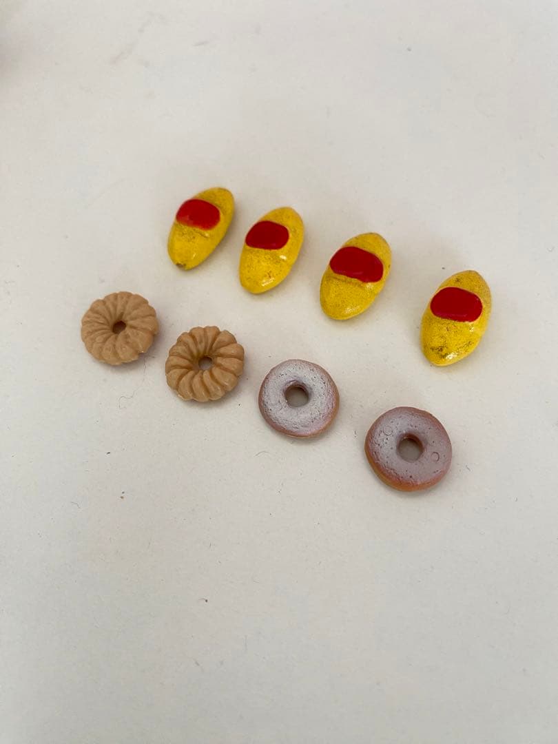 シルバニアファミリー レア初期 食器セット 緑の家具 エポック社