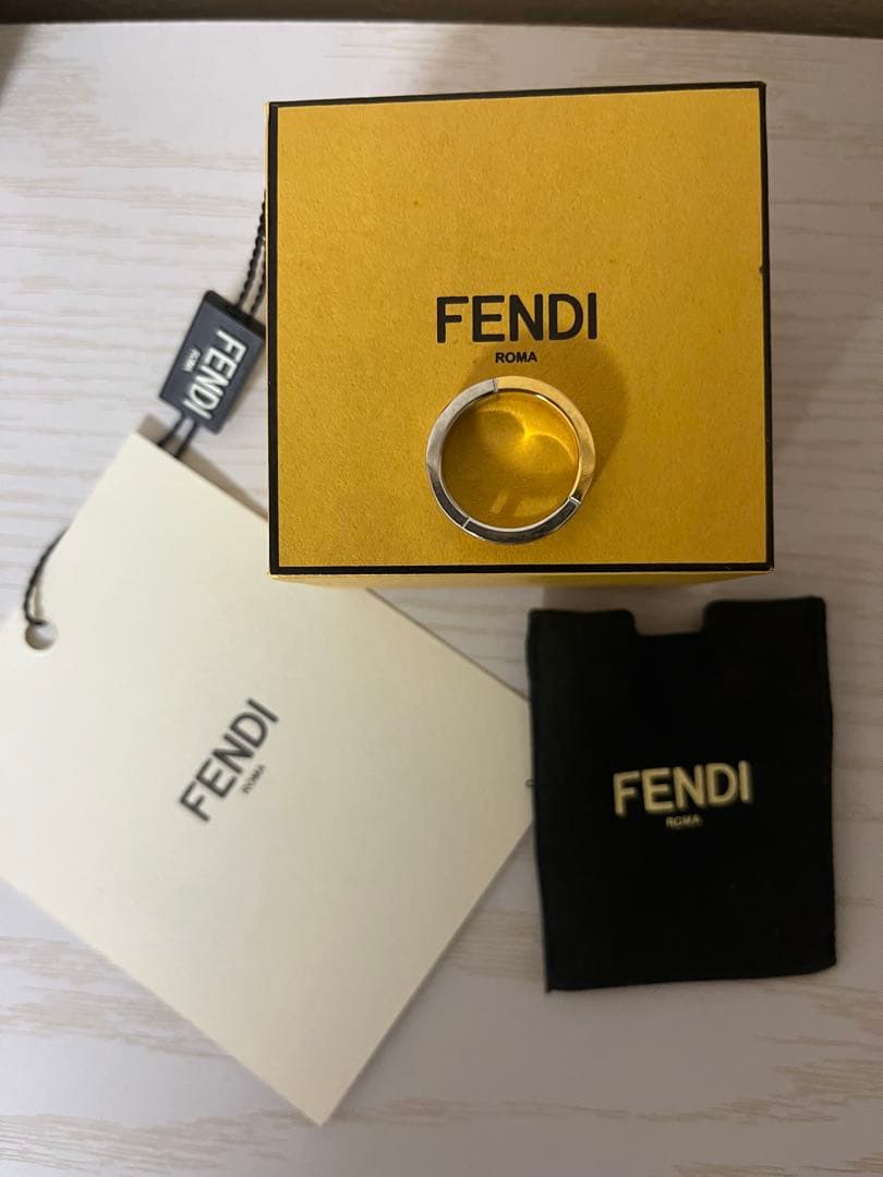 FENDI ストライプ リング XS