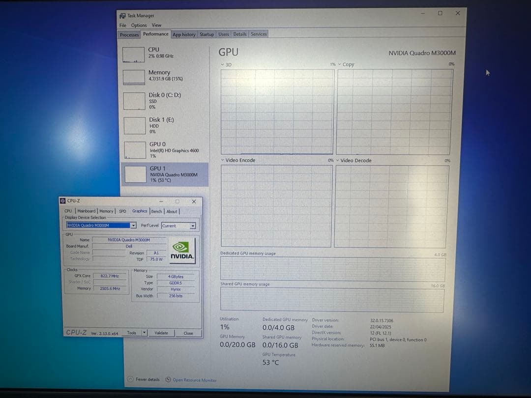 DellPrecision M6800 4930mx m3000m 訳あり