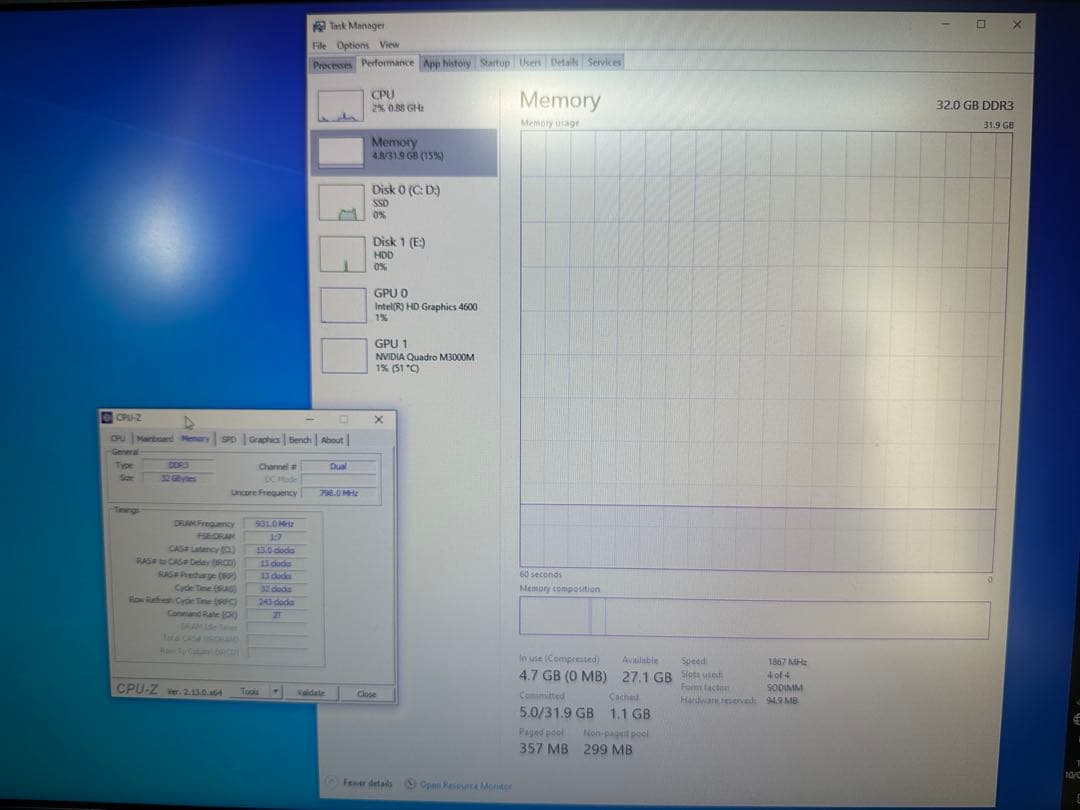 DellPrecision M6800 4930mx m3000m 訳あり