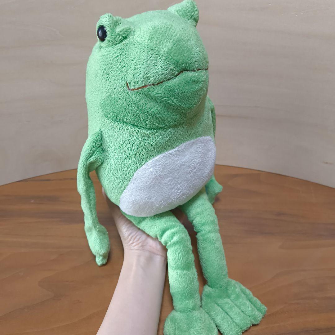 シナダ　ぬいぐるみ　カエル　レトロ　招福かえる　shinada