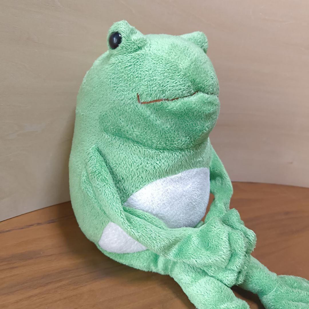 シナダ　ぬいぐるみ　カエル　レトロ　招福かえる　shinada