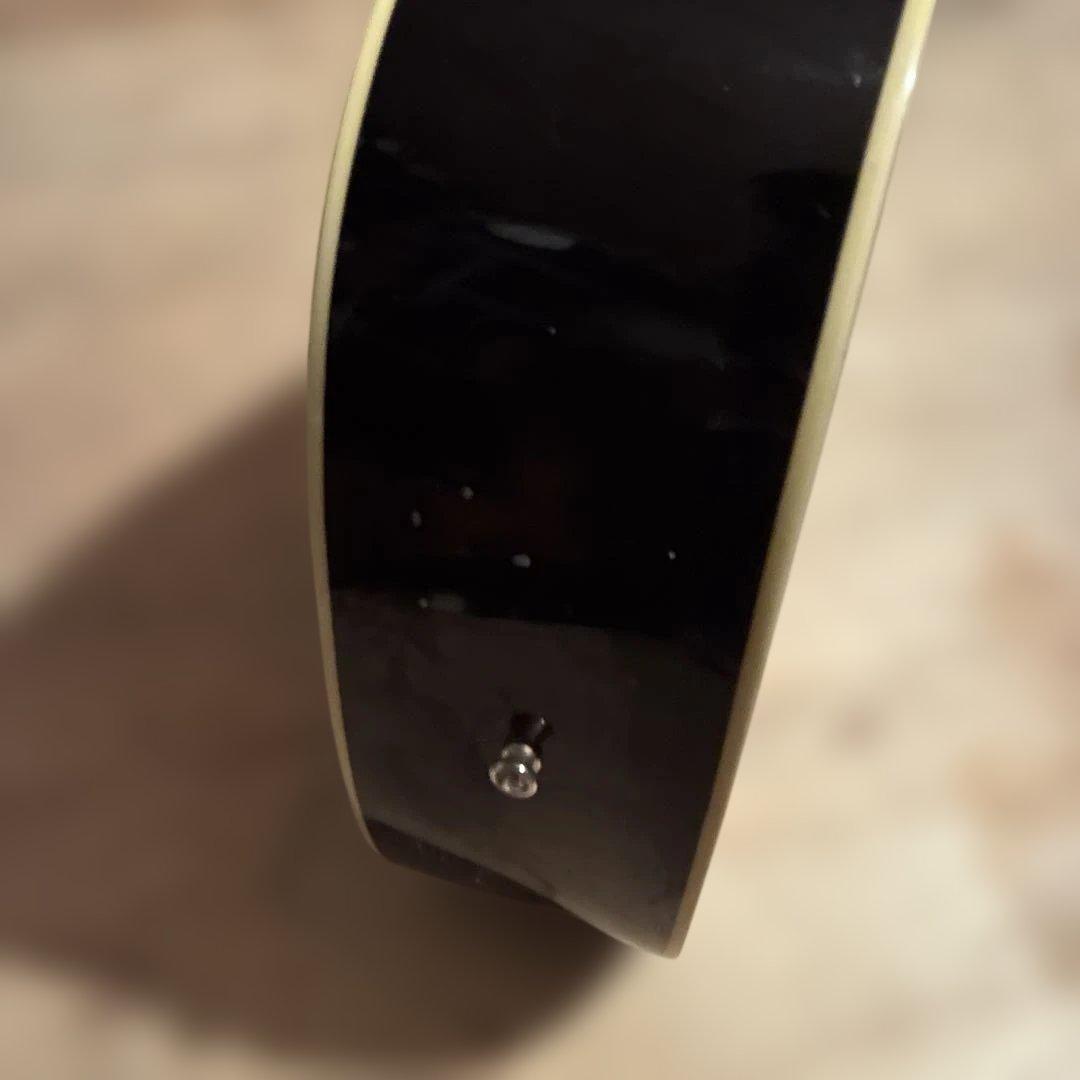 アコースティックギター ブラック 6弦