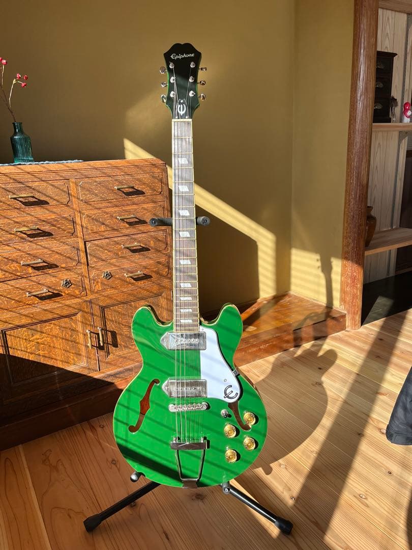 ギター Epiphone casino coupe Inverness Green