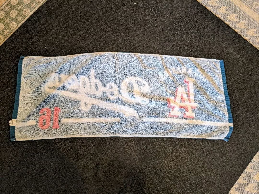 ドジャース Dodgers 野茂英雄 スポーツタオル