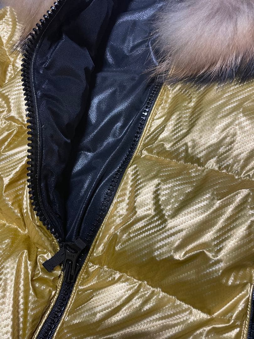 美品●ダンスウィズドラゴン●ファー付きダウン●DANCEWITHDRAGON●2