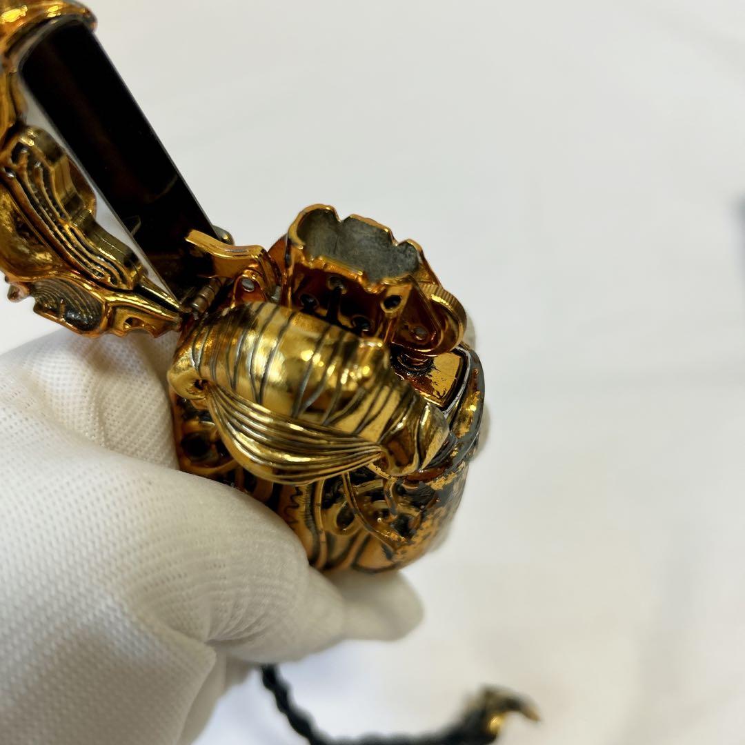 EX合金　黄金騎士　牙狼　ガロ　魔導火　観賞用ライター　金色ver