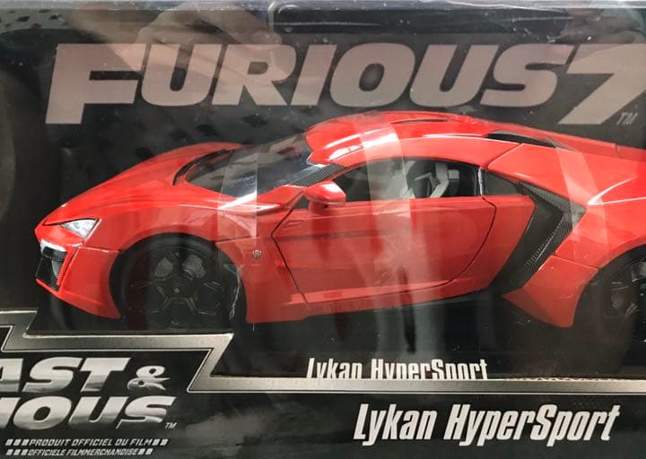 ジェイダトイズ 1:18 ワイルドスピード ライカン ハイパースポーツ 赤