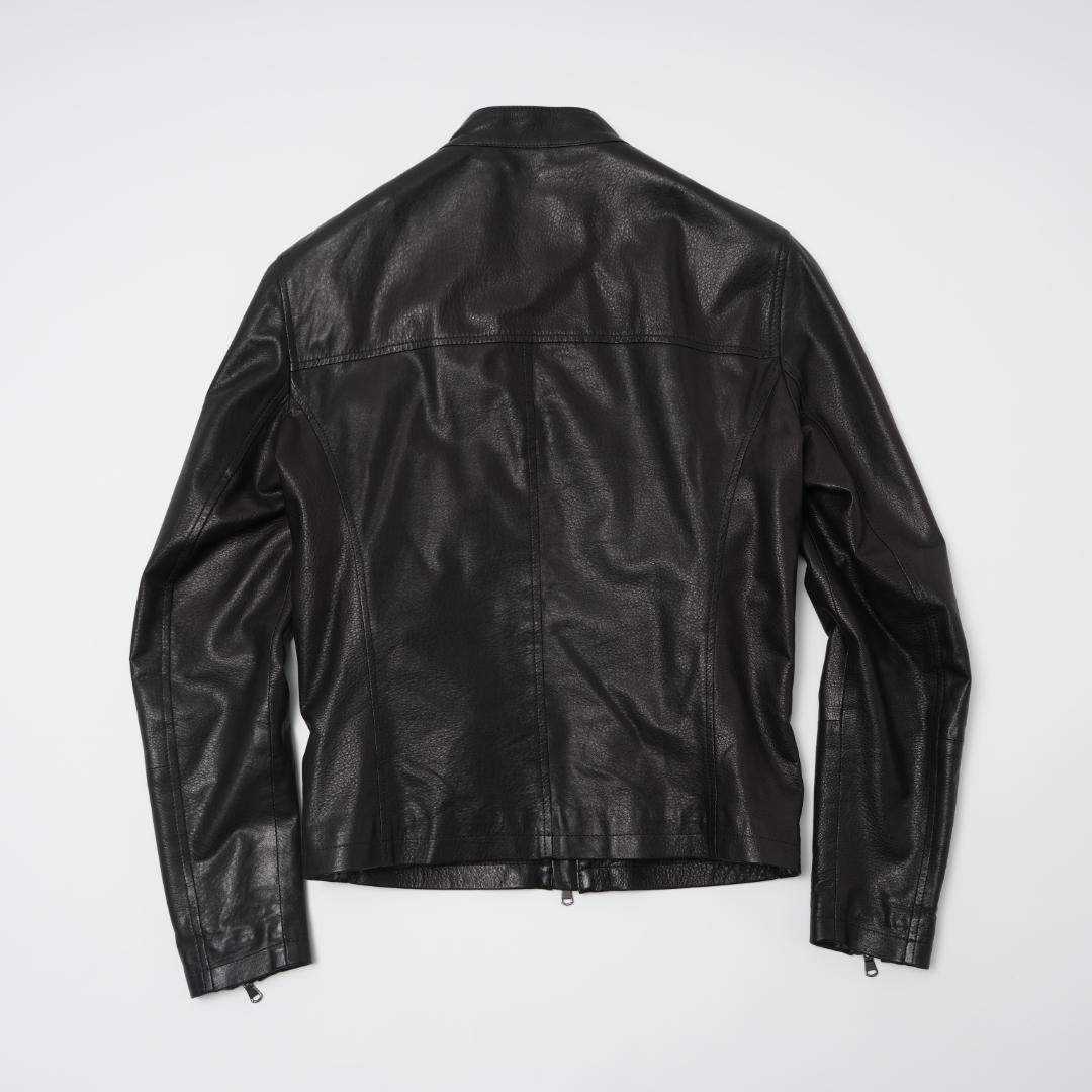 EMMETI エンメティCLINT 44 シングルライダースBLACK