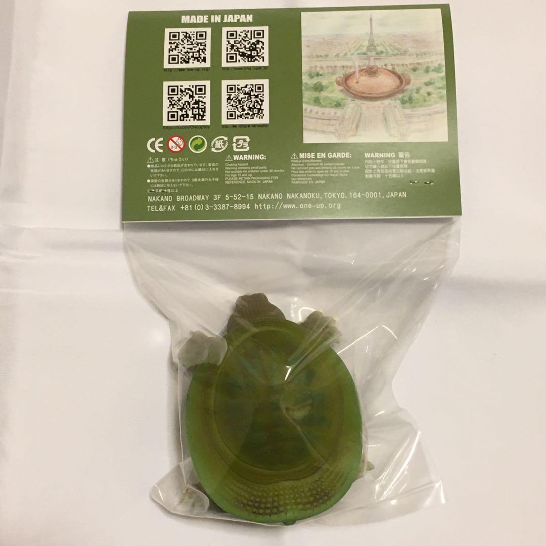 てにをは　ポンヌフ　1期カラー　one up ソフビ　スッポン　亀