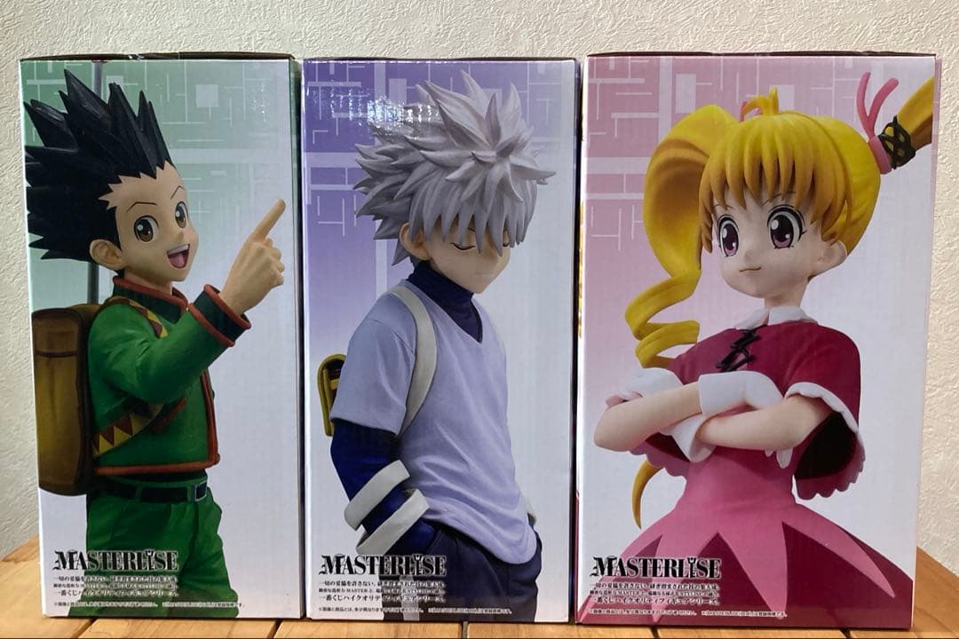 【本日限定】ハンターハンター　A賞ゴン B賞キルアD賞ビスケ3体& I賞4点