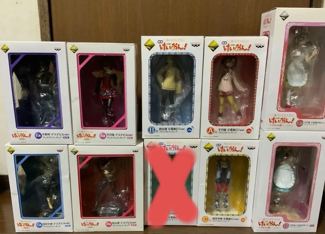 けいおん フィギュア グッズ セット まとめ売り