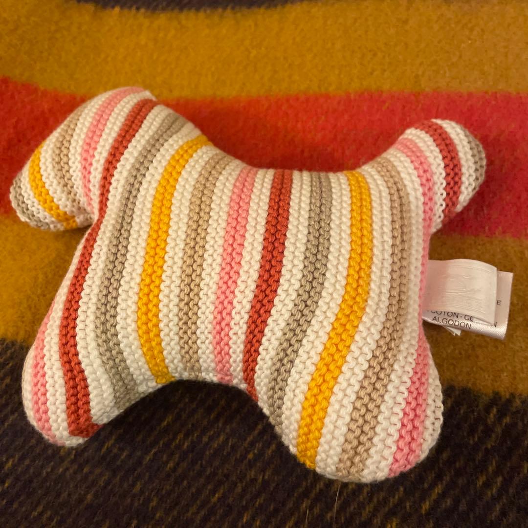 HERMES ストライプぬいぐるみ