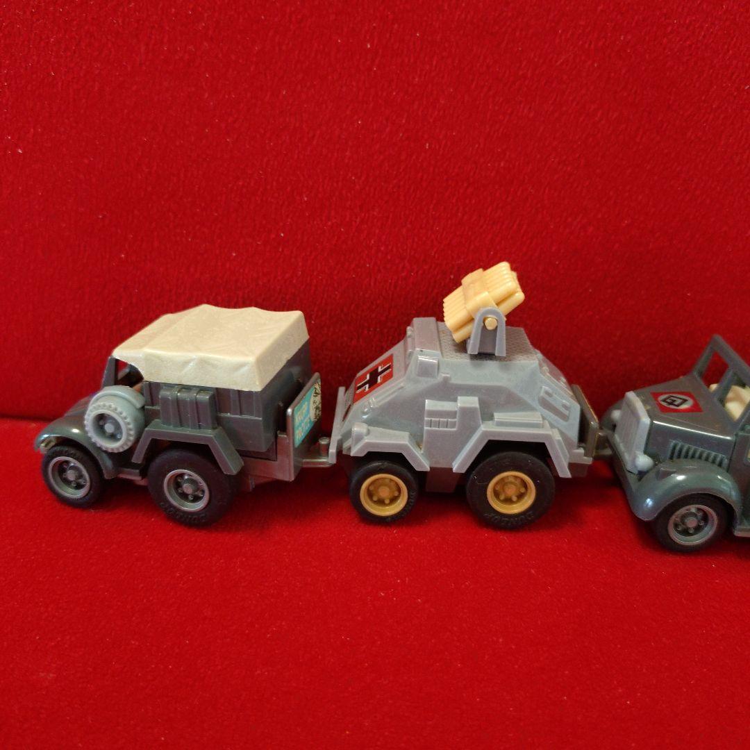 40年前　コンバットチョロQ 7台セット ◯クリーニング済み