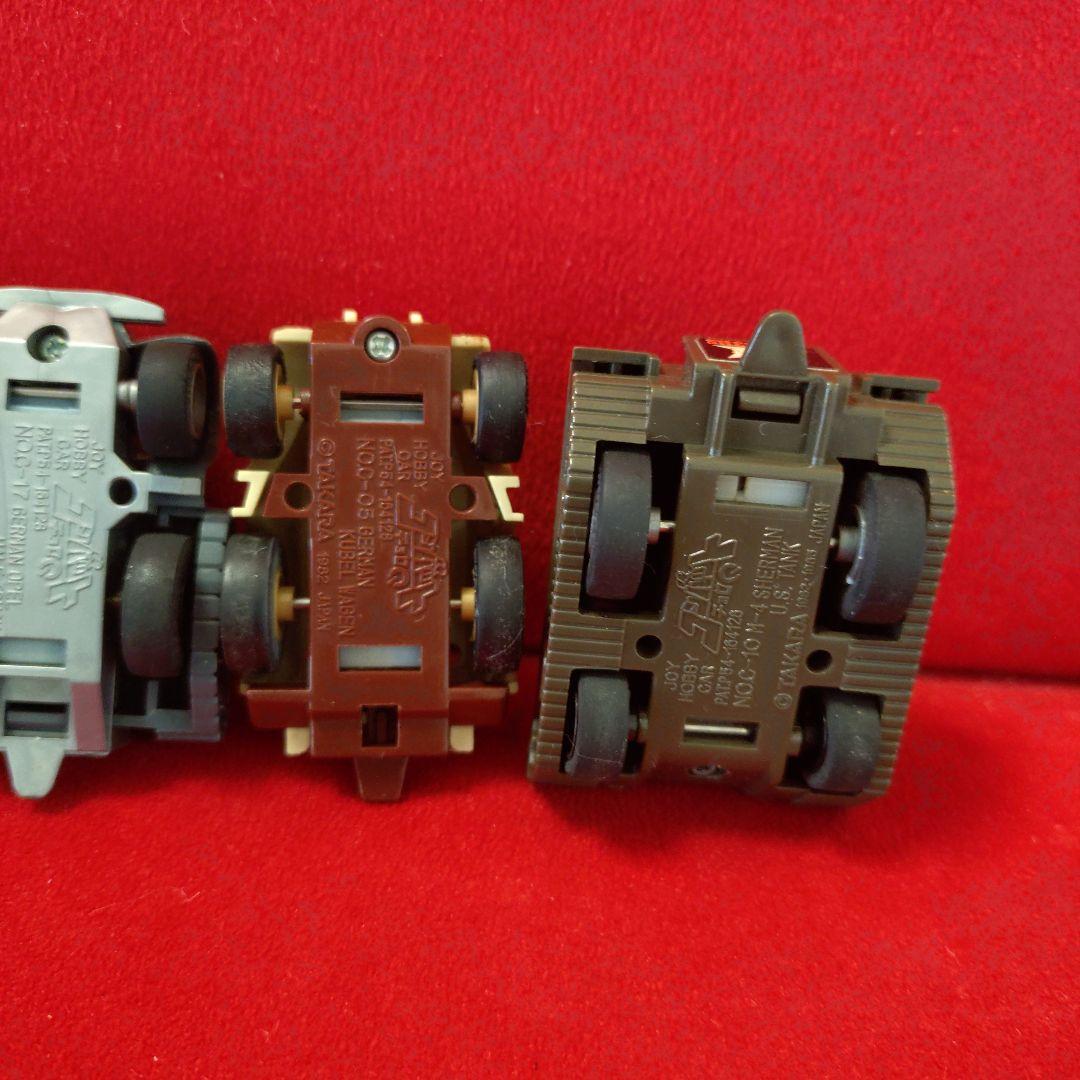 40年前　コンバットチョロQ 7台セット ◯クリーニング済み