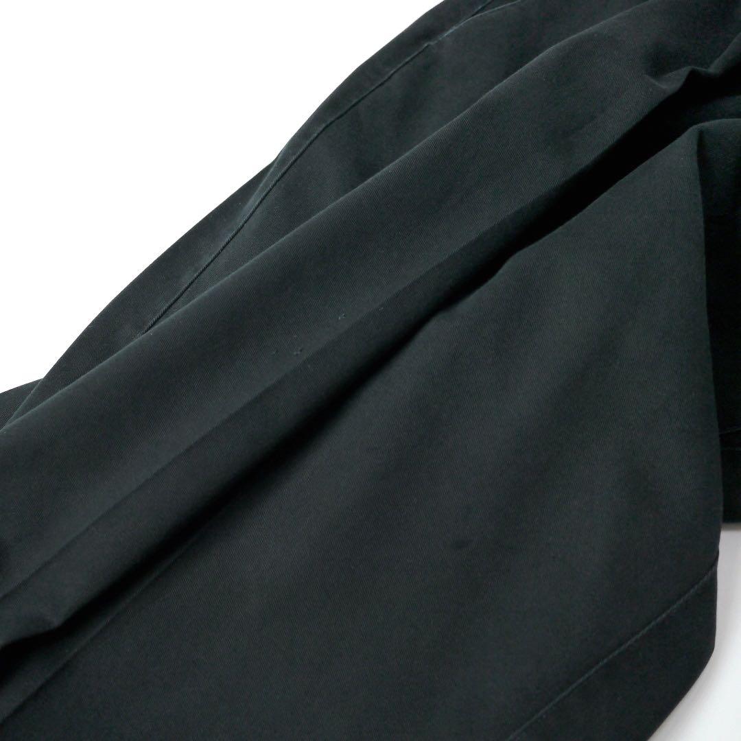 USA製ビンテージ リーバイス ドッカーズ ツータックパンツ チノパン黒ブラック