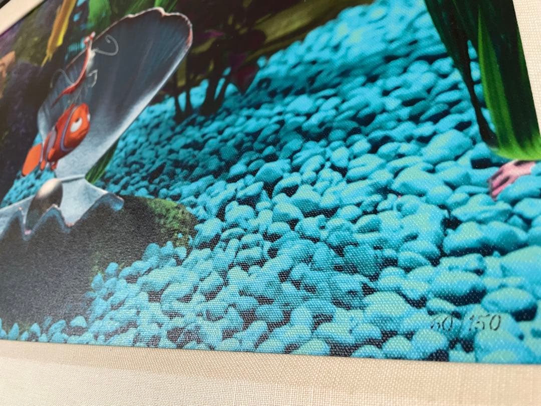 ファインディングニモ　ファインアート　世界限定150 ディズニー　ピクサー