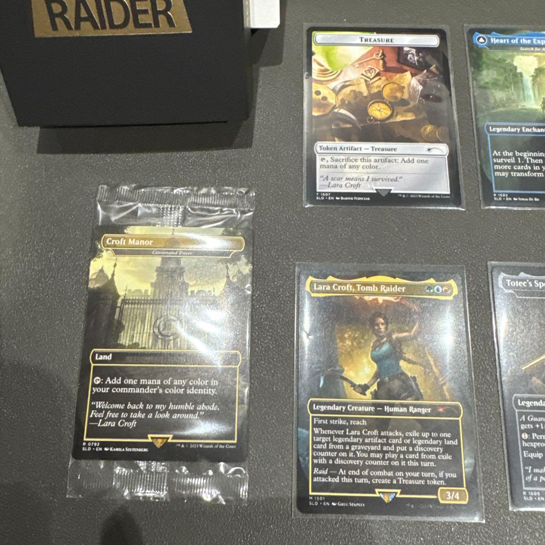 MTG Secret Lair Tomb Raider 通常版 SLD