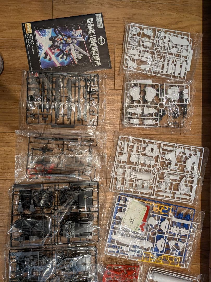 MG Fazz ＋MGＳガンダム ブースター・ユニット装着型　セット