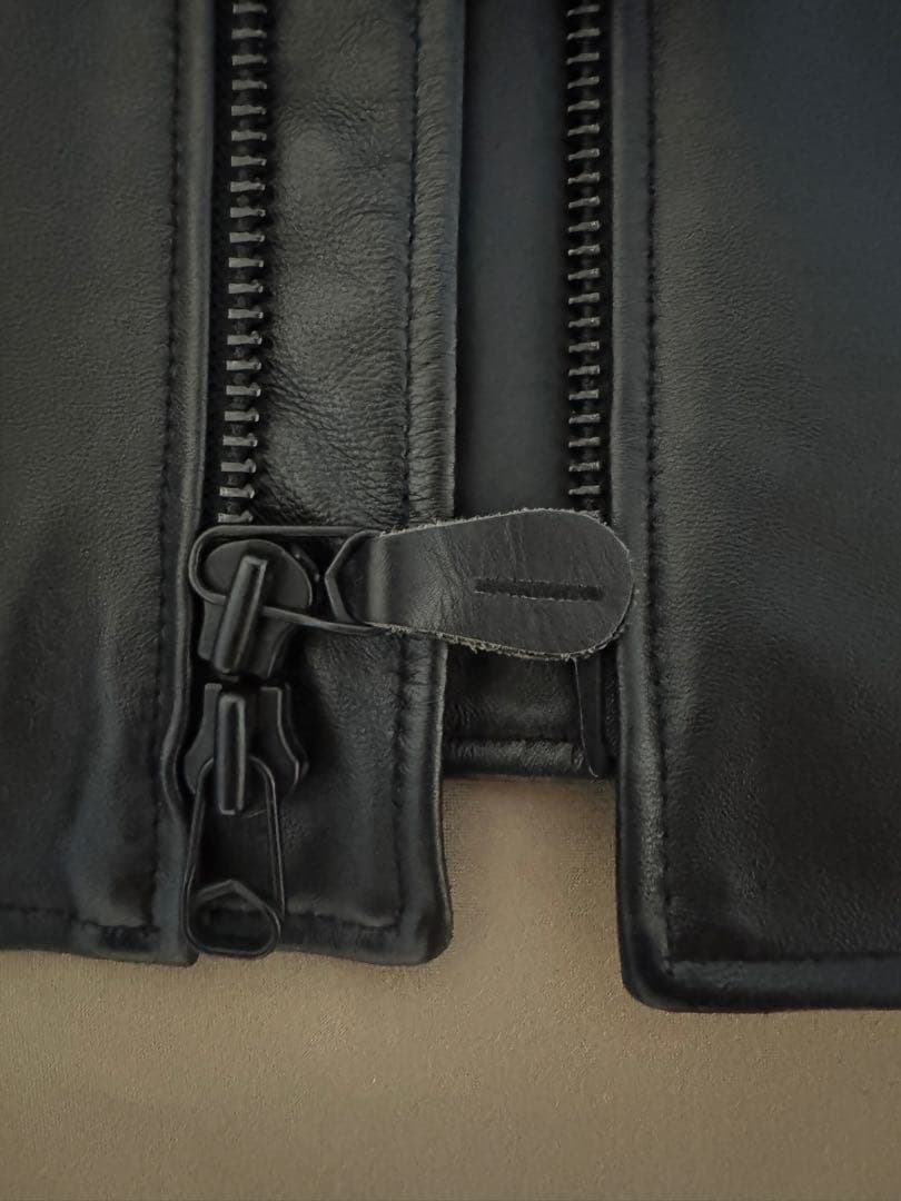 AVIREX ライダースジャケット　ラムレザー