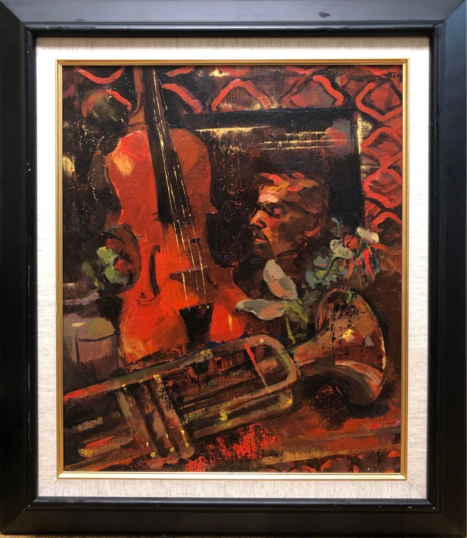 油絵絵画静物画インテリアart oil paintingカラヤンKarajan