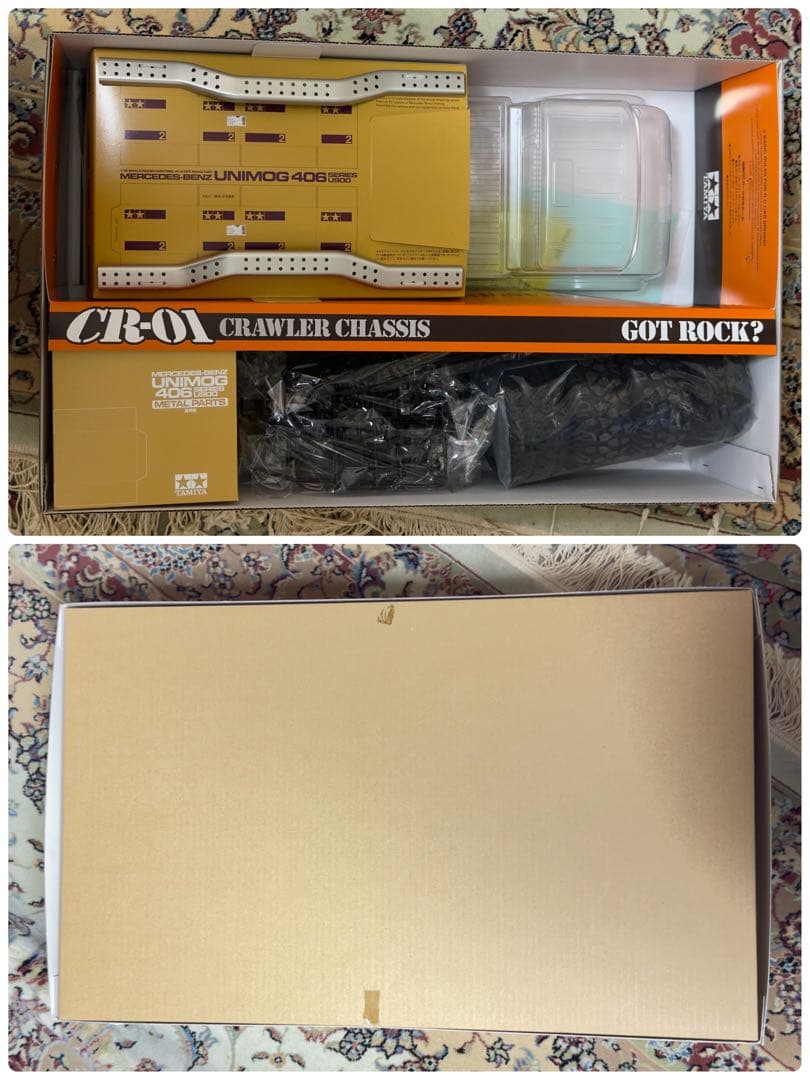 ラスト１台★未組み立て★タミヤ★メルセデス・ベンツ ウニモグ406 CR-01