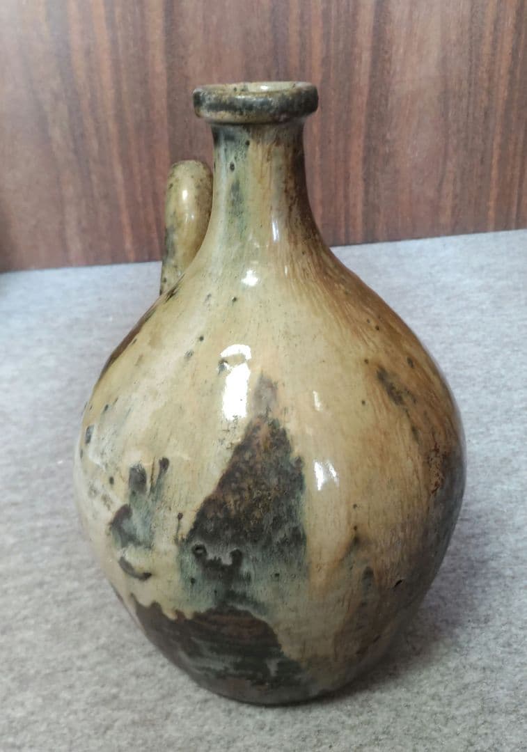 常滑焼水注徳利　丹波？　D461