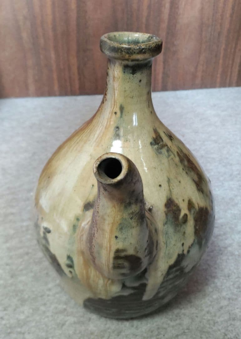 常滑焼水注徳利　丹波？　D461