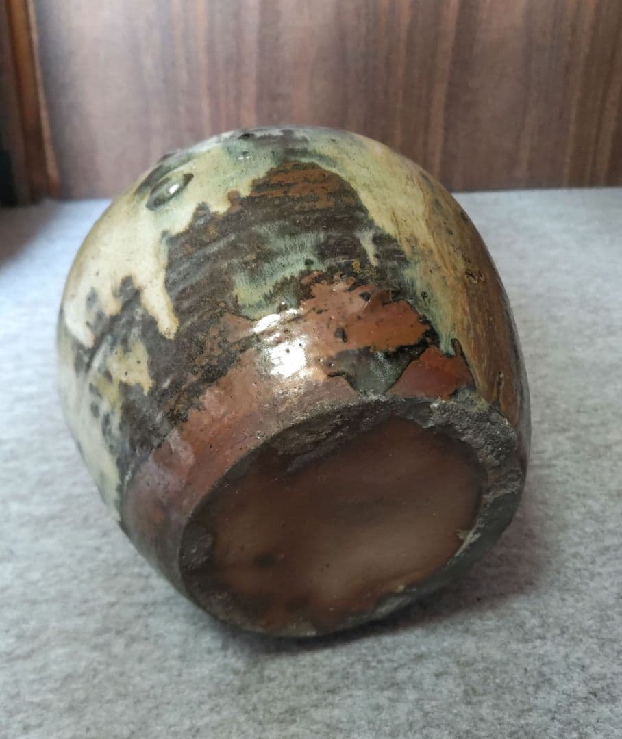 常滑焼水注徳利　丹波？　D461