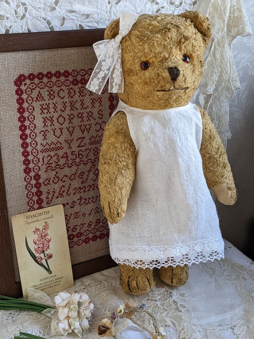 【p】アンティークベア　アンティークテディベア　イギリス