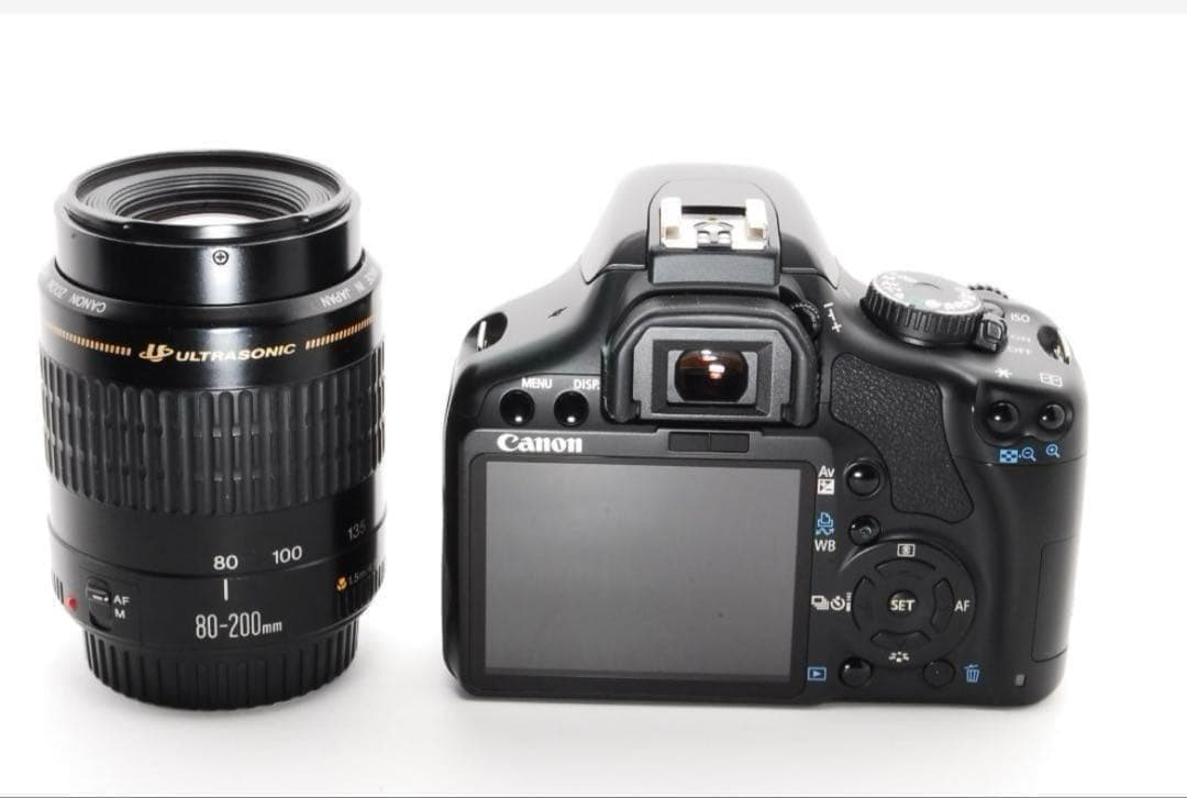 Canon Kiss X2 望遠ズームレンズセット【動作良好】