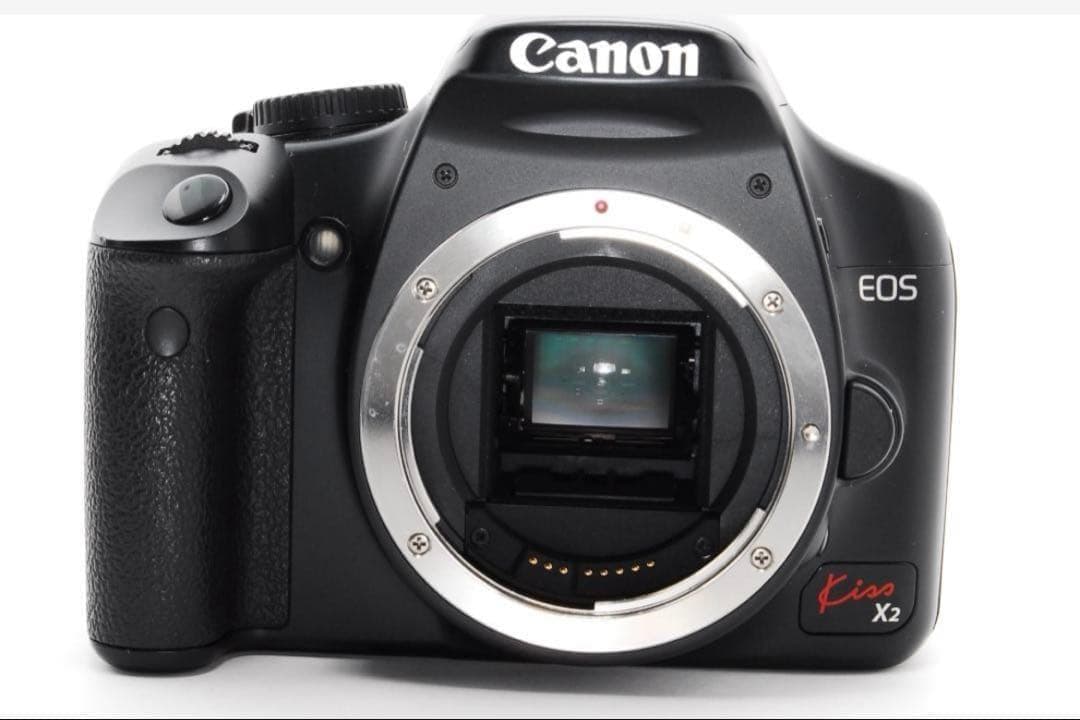 Canon Kiss X2 望遠ズームレンズセット【動作良好】