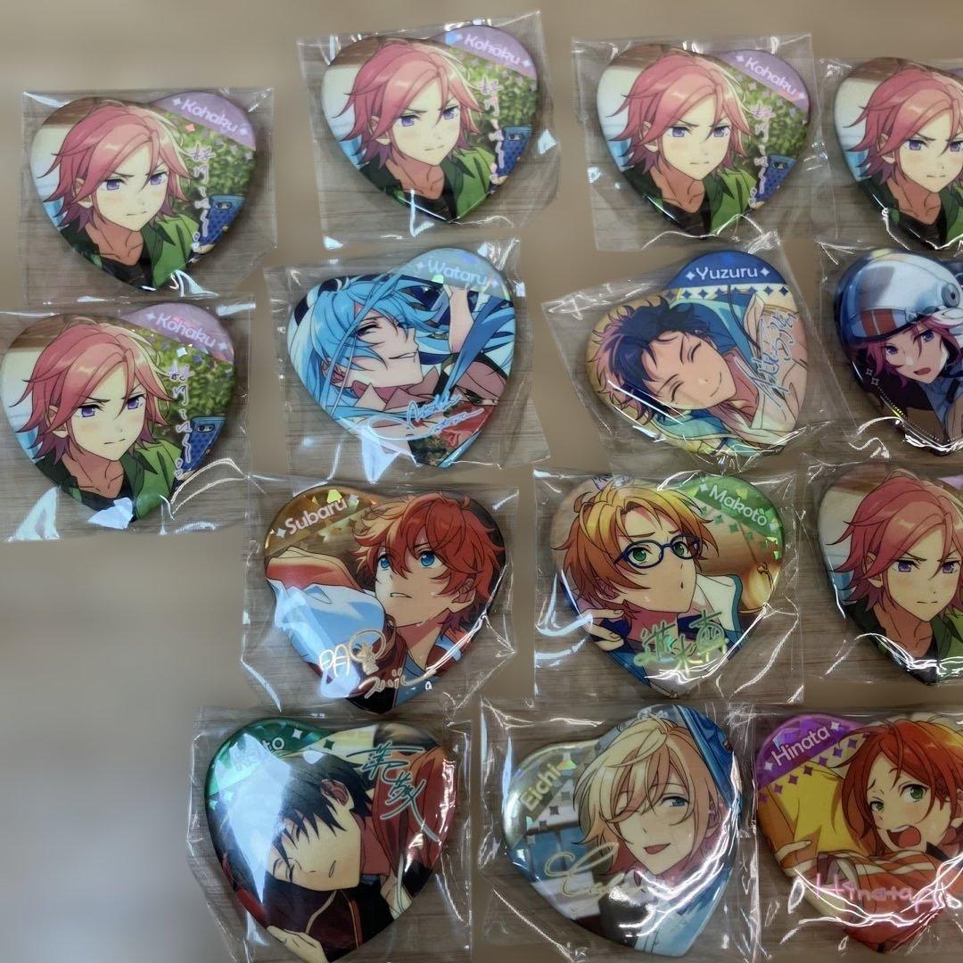 あんさんぶるスターズ！ 缶バッジ 大量316個 イベコレ 中国ハート まとめ売り