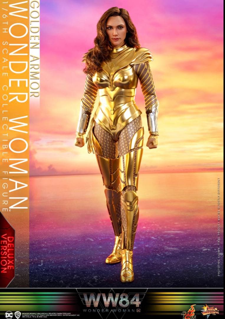 【未開封】ホットトイズ ワンダーウーマン ゴールドアーマー ボーナスアクセサリー