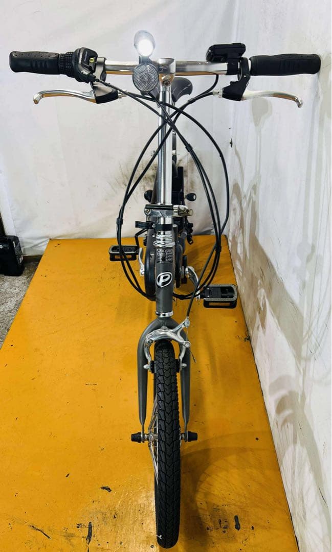 送料無料 条件付き パナソニック折り畳み式 前18/後20型 電動自転車中古車