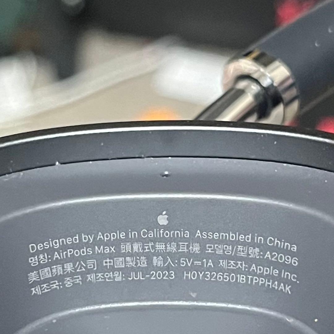 AirPods Max ジャンク 動作不可 本体＋純正ケース 部品取り