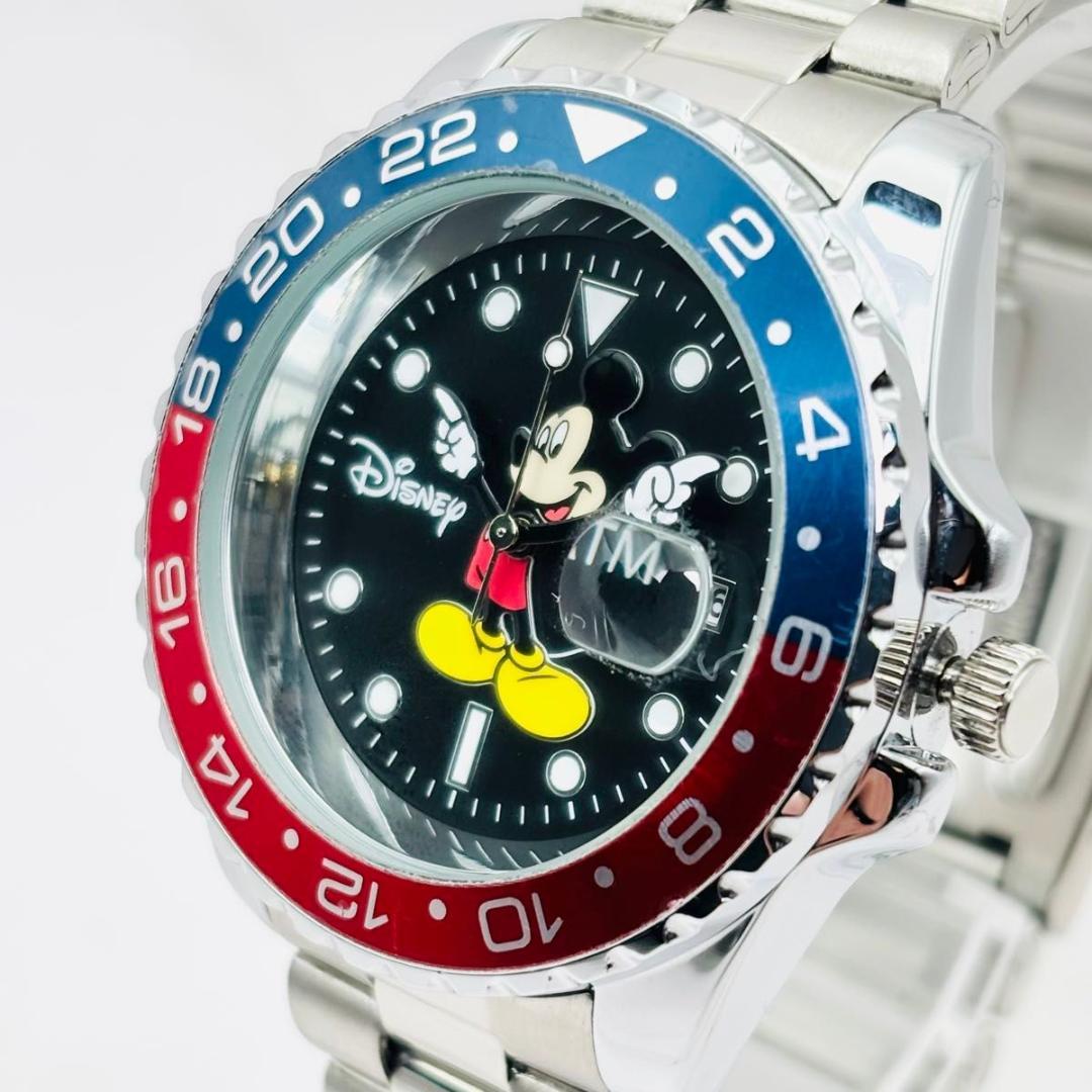 aiko愛用 アナザーヘブン ミッキーGMT 腕時計 ペプシカラー メンズ