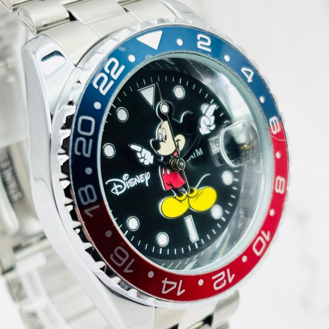 aiko愛用 アナザーヘブン ミッキーGMT 腕時計 ペプシカラー メンズ