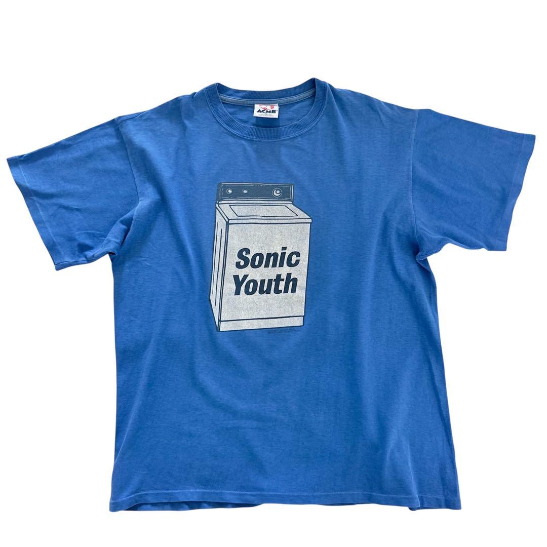 Sonic Youth Tシャツ 青 ヴィンテージ