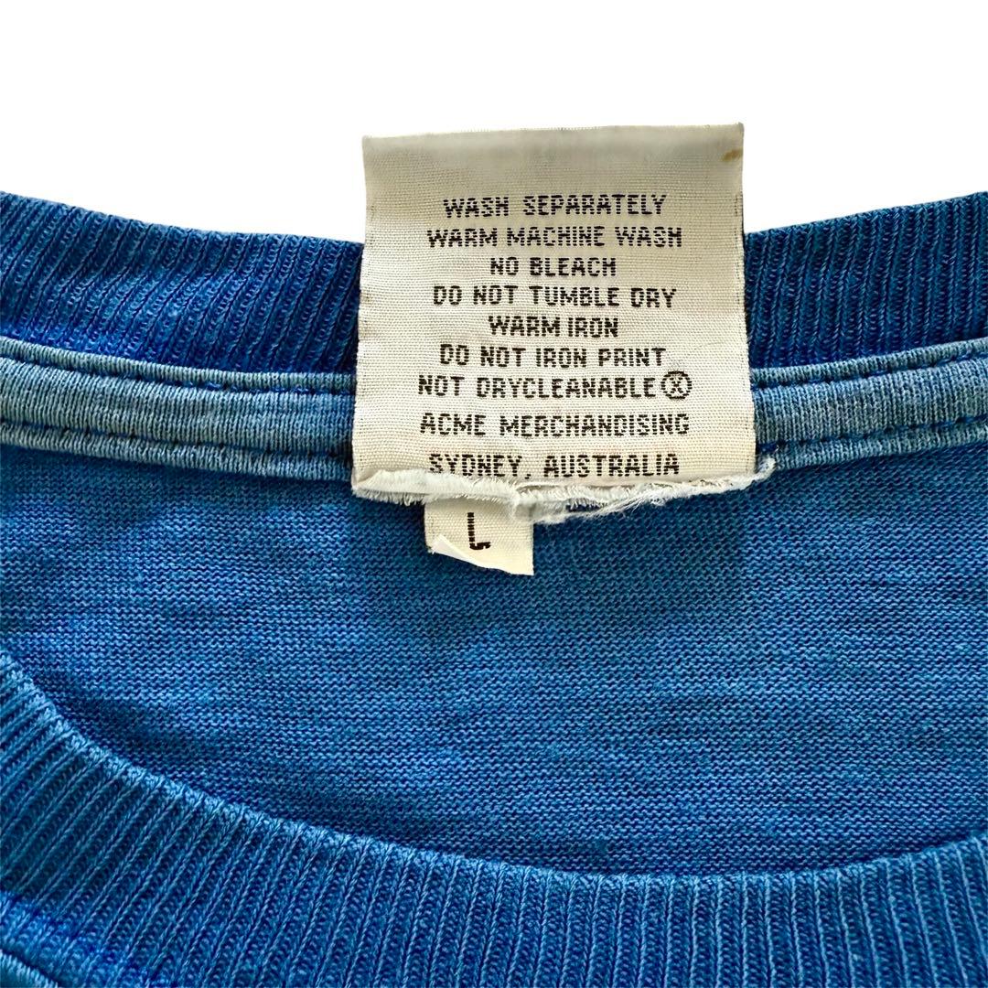 Sonic Youth Tシャツ 青 ヴィンテージ