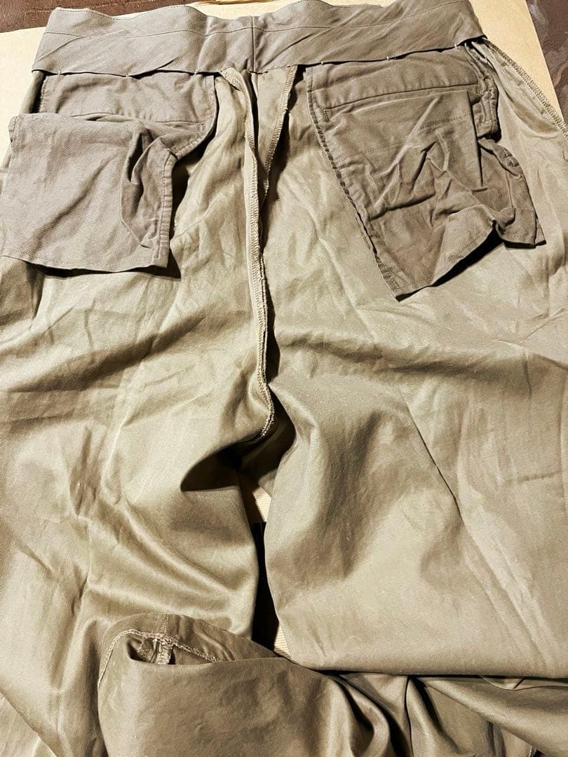 n*o様 *田中オム* コムデギャルソンオム ストーンウォッシュ綿 チノパンAD