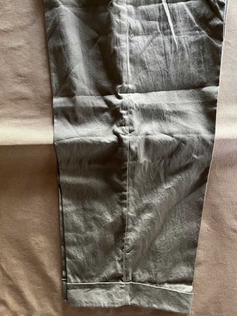 n*o様 *田中オム* コムデギャルソンオム ストーンウォッシュ綿 チノパンAD